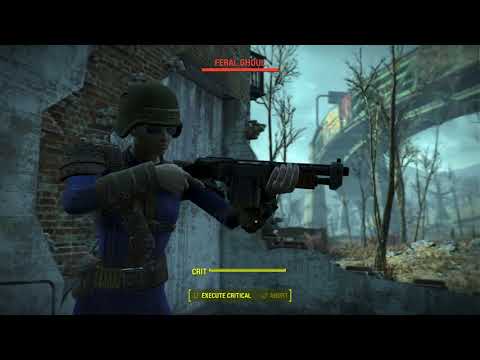 Fallout 4 Survival - Playthrough 55 No Commentary - Little Progress