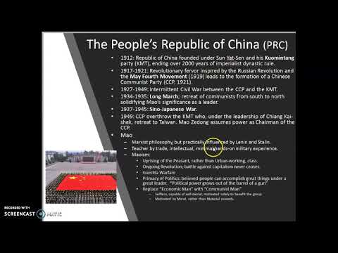 Peoples Republic of China-Part 1