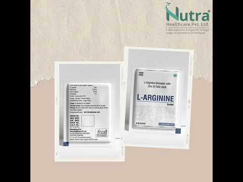 Powder/granules l arginine sachet