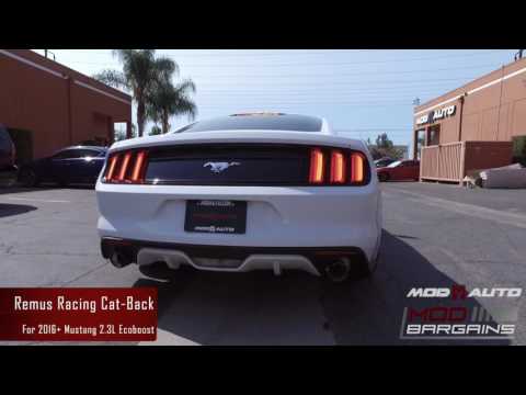 Exhaust Notes: Remus Racing Exhaust for 2.3L Mustang Ecoboost