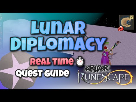 Lunar Diplomacy Quest Guide - Real Time | Runescape 3