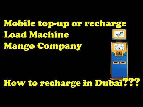 How to Use Mango Load Machines for Mobile Recharge in Dubai
