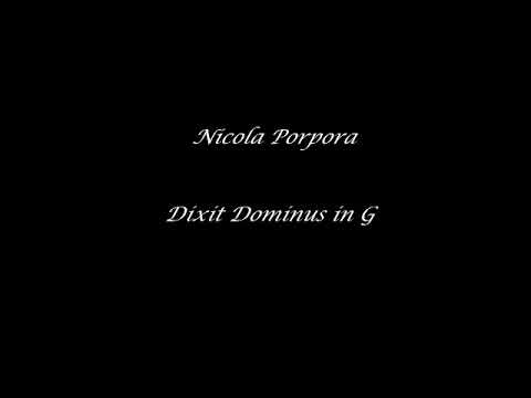 Nicola Porpora Dixit Dominus Mov. 1