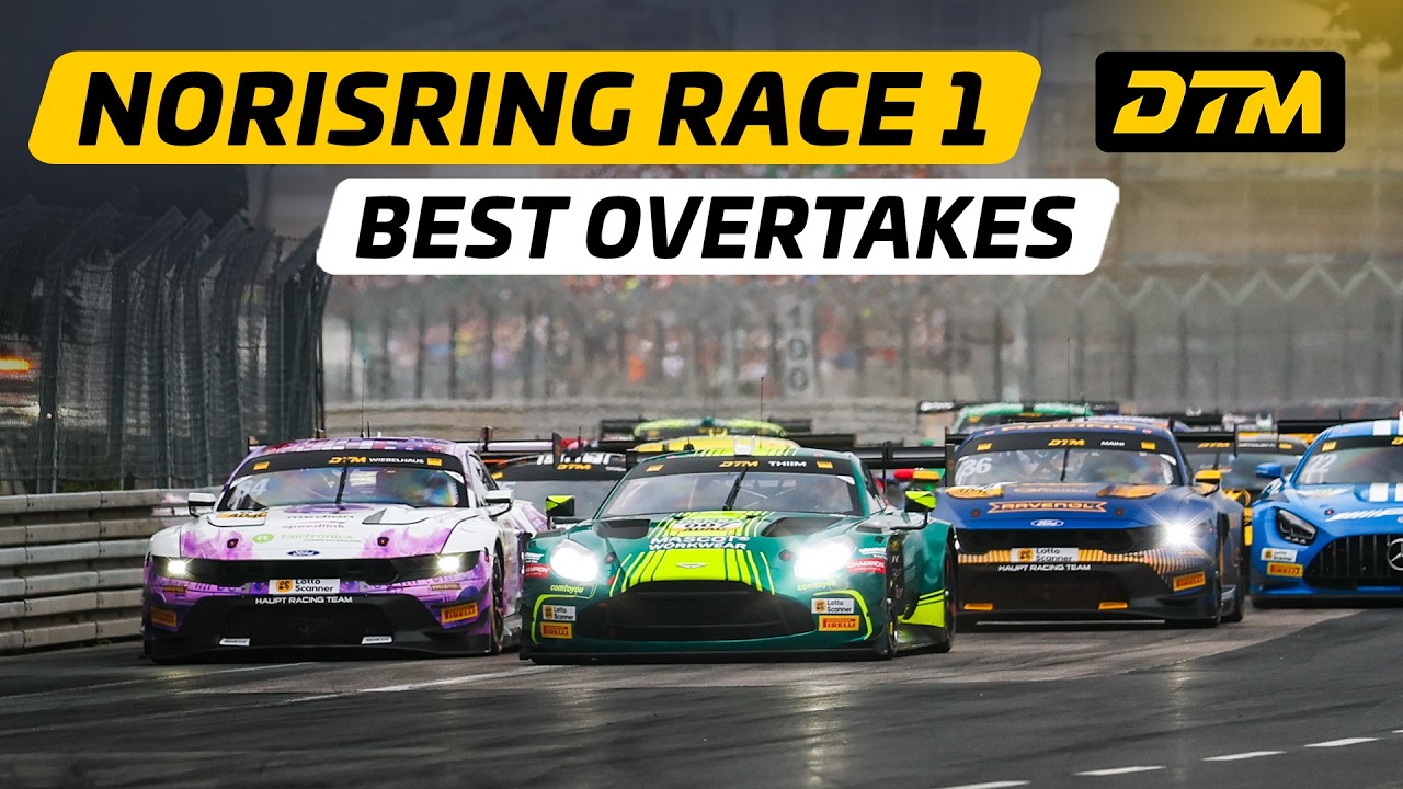 DTM Norisring 2026: Best Overtakes & Passing Action Race 1 🔄 | DTM 2026