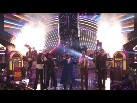 chloe kohanski, wendy moten, ceelo green, cam anthony, and bodie | livin’ on a prayer | the voice