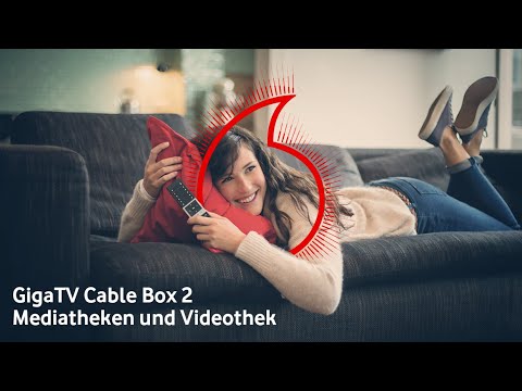 GigaTV Cable Box 2: Mediatheken Highlights und Suche von Inhalten