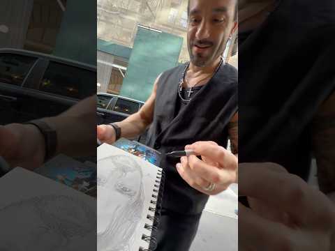 Intimidated by the pirate king himself- Ramin Karimloo after The Pirates of Penzance 🏴‍☠️