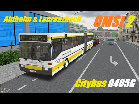 OMSI 2. Ahlheim & Laurenzbach, Line 27, Citybus O405G. Part 2