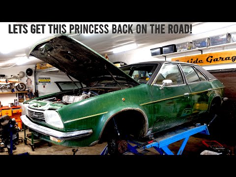 The Princess 2200 is almost ready for a test drive! maybe even an MOT!