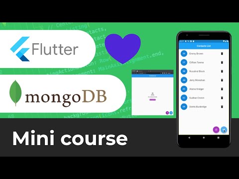 MongoDB Cloud Atlas and Flutter Mini Course