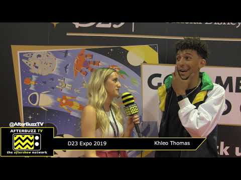 Khleo Thomas Talks About a Holes Reboot at D23 | AfterBuzz TV
