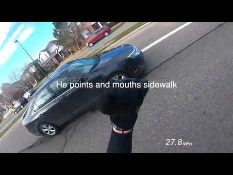 Oh my, the sidewalk is not for me good sir.