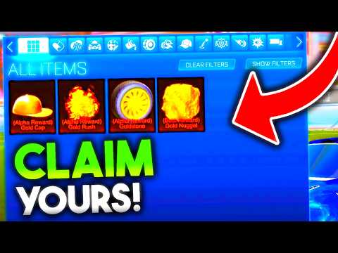 Claim Your FREE Alpha Rewards On Rocket League!