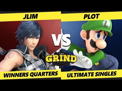The Grind 121 Online Winners Quarters - JLim (Chrom) Vs. Plot (Luigi) Smash Ultimate - SSBU