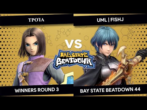 Bay State Beatdown 44 - τροία (Hero) vs UML | FishJ (Byleth) - Winners Round 3