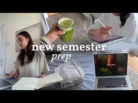 getting back on track for a new semester