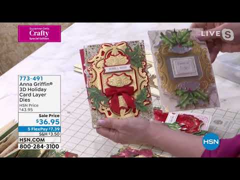 Anna Griffin 3D Holiday Card Layer Dies
