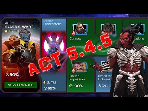 MARVEL CONTEST OF CHAMPIONS: STORY QUEST ACT 5.4.5 - Elder's War: Break The Unbreakable