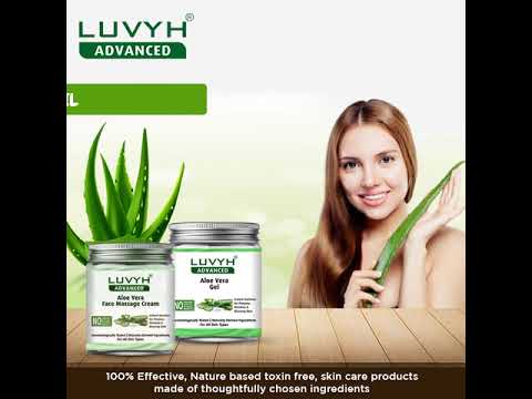 Green Luvyh Advanced Aloe Vera Face Massage Cream-500gm, For Parlour, Plastic Jar With Aluminum Cap