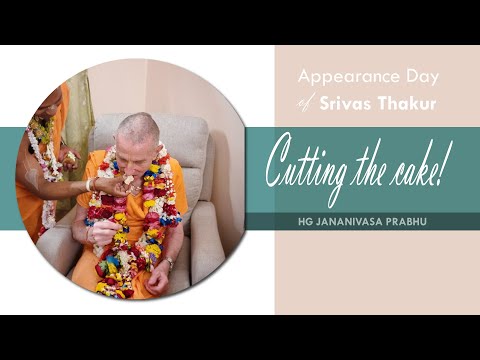 Cutting the Cake | Srivas Thakur's Appearance