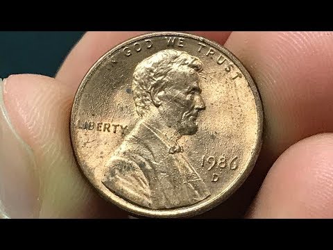 1986-D Penny Worth Money - How Much Is It Worth and Why?