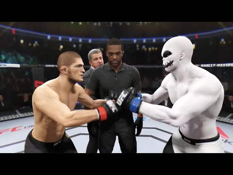 Khabib vs. Jack Skeleton - EA Sports UFC 2 - Champions Fight ☝️🦅