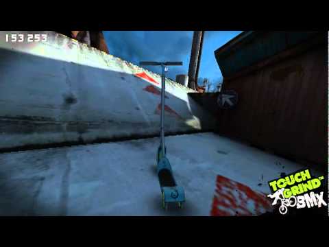 Touchgrind BMX - 'The Docks' beat the Labs record 1 974 911p (scooter)