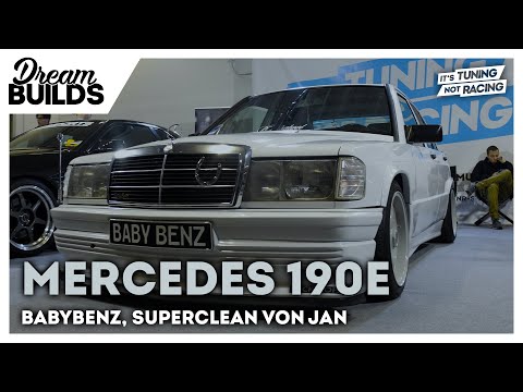 DreamBuilds - cleaner 80er Jahre 190E Benz von Jan - it's tuning, not racing