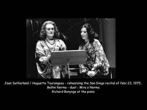 Bellini - Norma duet - Mira o Norma, sung by Joan Sutherland and Huguette Tourangeau