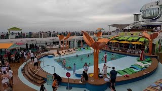 Royal Caribbean Odyssey Of The Seas First Cruise Experience Day 1  Main Dining And The Book Show