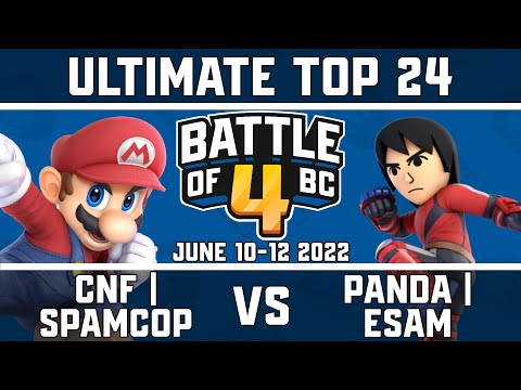 CNF | Spamcop vs Panda | ESAM - Ultimate Singles Top 24 - Battle of BC 4