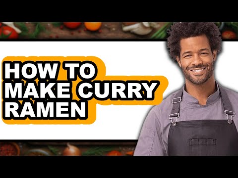 How To Make Curry Ramen (Only Way)