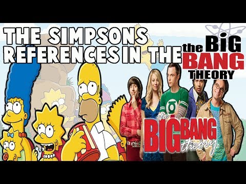 The Simpsons References in The Big Bang Theory!