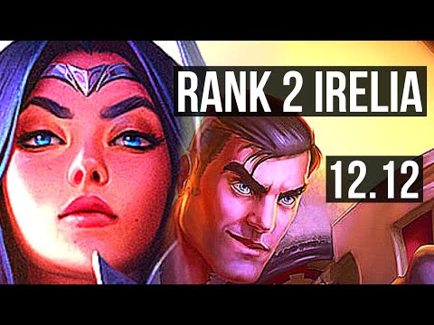 IRELIA vs JAYCE (TOP) | Rank 2 Irelia, 7 solo kills, 9/3/7, Dominating | KR Challenger | 12.12