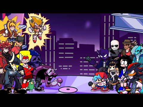 FNF BETADCIU: Endless D-Sides but everyone sings it