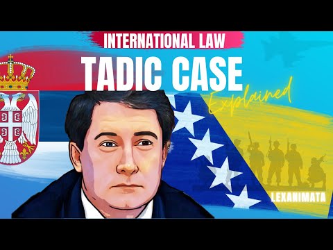 International Law International Criminal Tribunal Yugoslavia  Tadic Trial case ICTY Bosnia Serbia