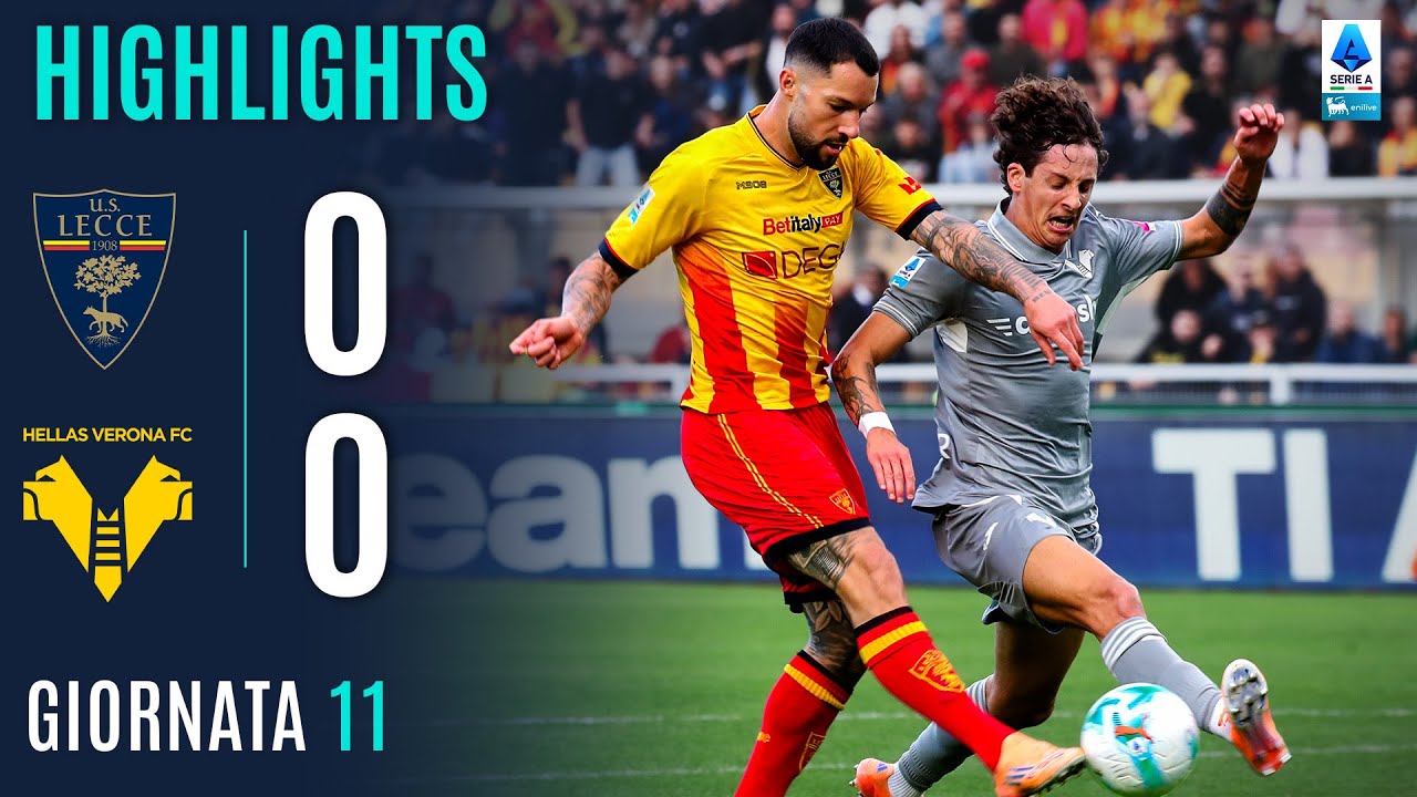 LECCE-VERONA 0-0 | HIGHLIGHTS | 10ª GIORNATA | SERIE A ENILIVE 2025/26