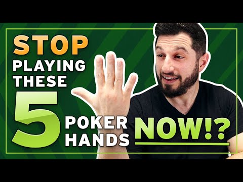 Top 5 Poker Hands You Should Fold! | Overplayed PLO Hands
