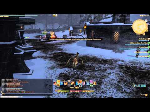 FF XIV ARR: Dragoon Class Quest - Level 45 - Artifact Gear Quest