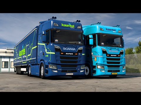 [ETS2]SCANIA NG S580&520S |Hamaer to Åndalsnes|Driving POV