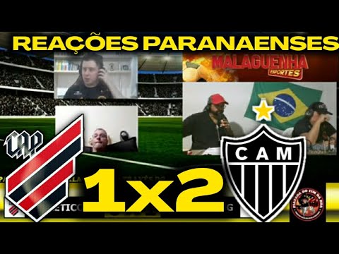REAÇÕES PARANAENSES - ATHLÉTICO PR 1X2 ATLÉTICO MG [COPA DO BRASIL 2021]