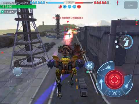 War Robots : Falcon mk2 , Max level Last stand and Armor Module : Thai
