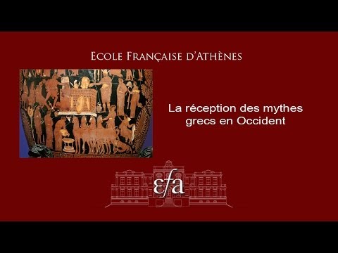 Conférence de l'EfA: La réception des mythes grecs en Occident. 22 Mai 2014.