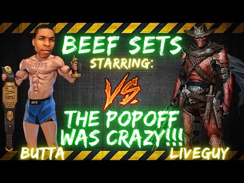 BUTTA BEEF SETS VS LIVEGUY +Bonus set w/ Keemo | THE POPOFF WAS CRAZY!!! 🔥🤣🎤 (Timestamps in cmts)