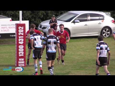 2016 NHRU Round 12 Premier 2 Highlights - Singleton Bulls v Nelson Bay Gropers
