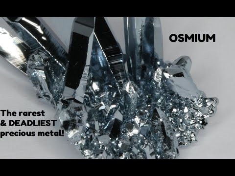 OSMIUM - The rarest and DEADLIEST precious metal!