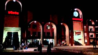 Enchanting Nightscape: Habibganj Station in Bhopal, India Yr 2013 #askdushyant