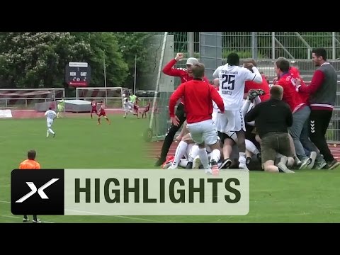 90+6! Torwart Alex Strobl köpft TSV Buchbach zum Klassenerhalt | Regionalliga Bayern
