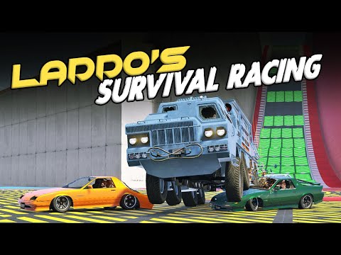 Laddo's Figure 8 Survival Racing (Failrace GTA 5 Challenge)