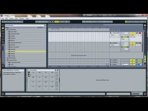 Ableton Live 8 Tutorial: Drum Rack